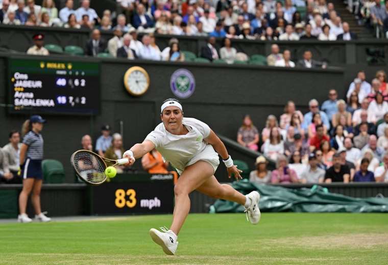 Jabeur vuelve a la final de Wimbledon donde se enfrentará a