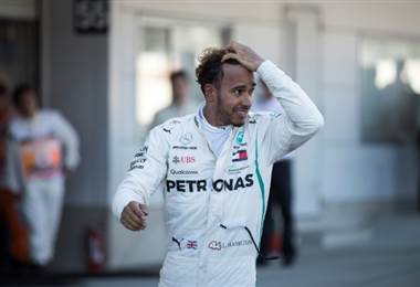 Lewis Hamilton. AFP