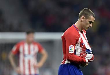 Antoine Griezmann del Atlético de Madrid. AFP