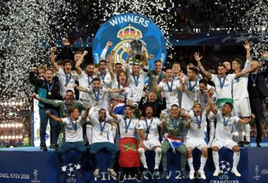 Real Madrid tricampeón de Europa.|AFP