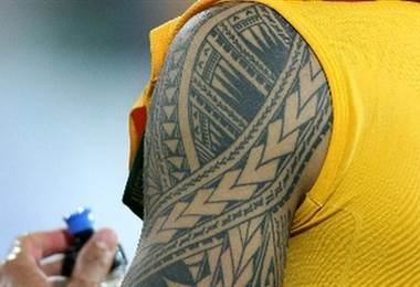 Futbolistas tatuados