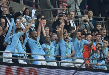 Manchester City se coronó campeón de Copa. 