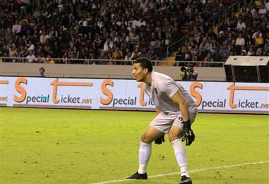 Esteban Alvarado disputó su único partido con Alajuelense durante los 90 Minutos por la Vida.|Fernando Araya