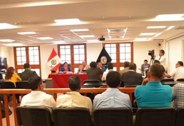 Comienza juicio a 14 militares peruanos por violaciones sexuales. Foto: Twitter de@TaniaPariona 