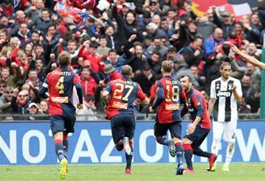 Genova le propinó la primera derrota a la Juventus.|Genova FC