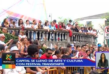 San José se vistió de arte y cultura con la edición número 15 del Festival Transitarte