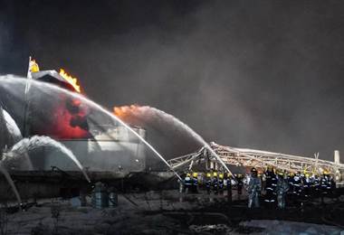 Explosión de una fábrica en China |AFP. 