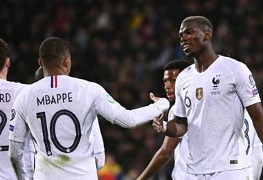 Francia debuta en la eliminatoria de la Eurocopa con un triunfo fácil ante Moldavia