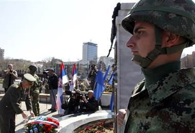 Soldado en Conflicto de Kosovo