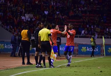 Costa Rica vs Jamaica. Fotografía Carlos Leiva.