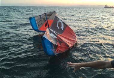 Rescate de extranjero que realizaba windsurf. MSP