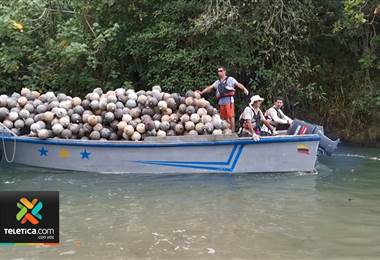 Guardaparques y voluntarios sacaron 14 toneladas de basura del Parque Nacional Isla del Coco