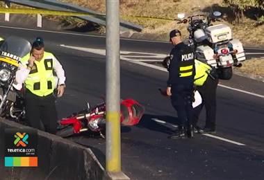 Dos motociclistas fallecieron esta mañana tras sufrir accidentes en La Uruca y Desamparados