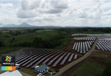  Parque solar más grande de Costa Rica se inauguró este sábado en San Carlos