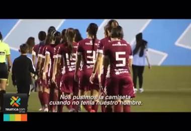 Saprissa lanzó campaña que resalta el valor de su equipo femenino