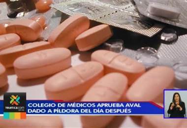 Colegio de Médicos considera que lo ideal sería vender la píldora del día después con receta médica