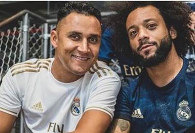 Keylor Navas junto a su amigo Marcelo | Instagram