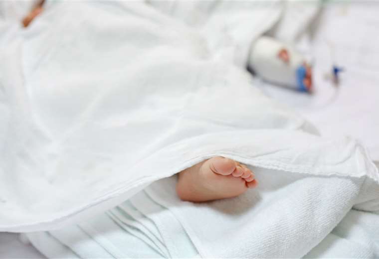 Bebés hospitalizados. Foto de archivo