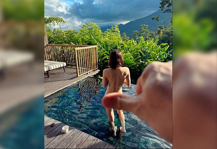 Famosa actriz muestra las bellezas de Costa Rica a sus seguidores