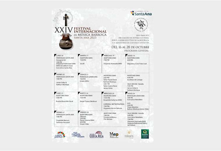 XXIV Festival Internacional de Música Barroca