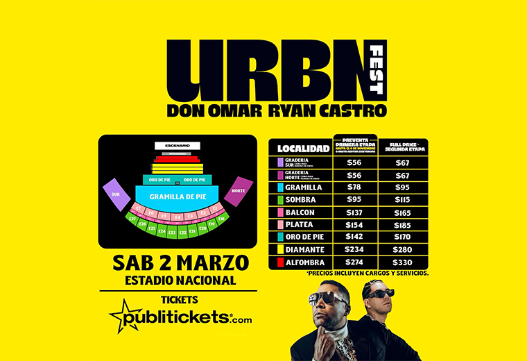 Estos son los precios del URBN Fest