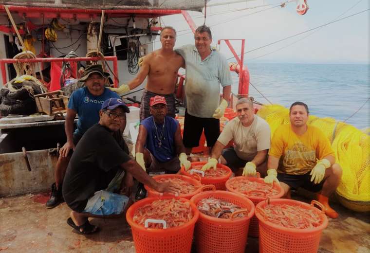 Pesca de camarón en Costa Rica
