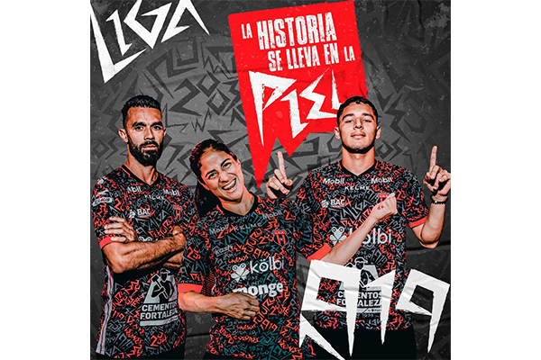 Así es el tercer uniforme de la Liga