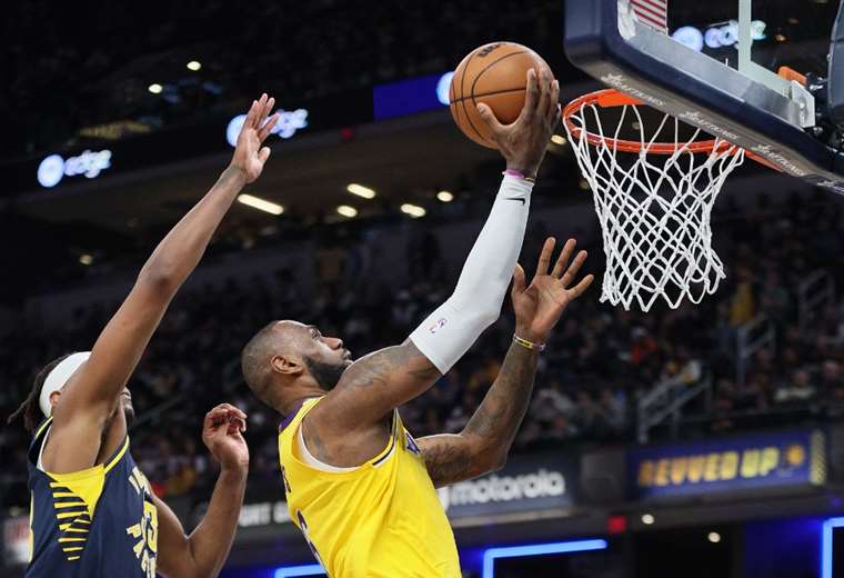 LeBron James. AFP