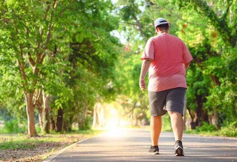 Caminata contra la obesidad