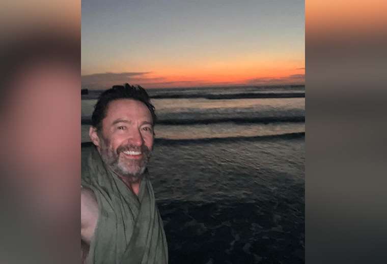 Hugh Jackman disfrutó del 'pura vida' en Nosara