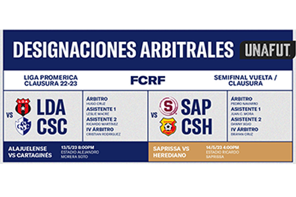 Designaciones arbitrales