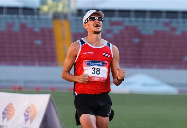 Juan Manuel Calderón, atleta de marcha