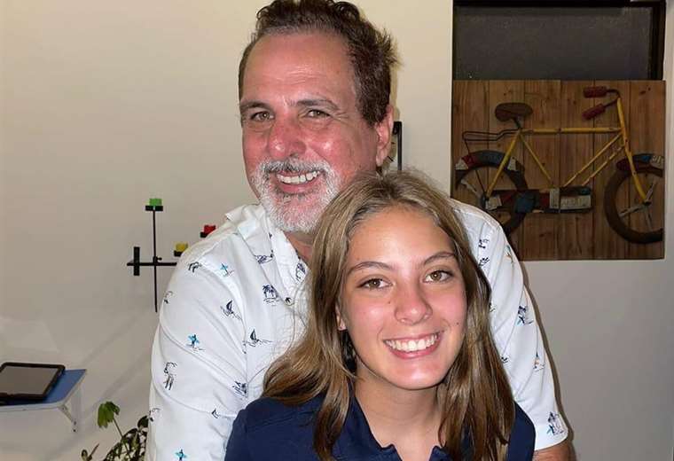 Lázarp Malvárez y sus dos hijos