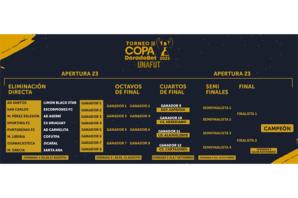 Calendario Torneo de Copa