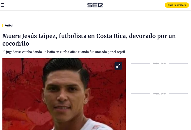 Medios internacionales destacan muerte de joven por cocodrilo