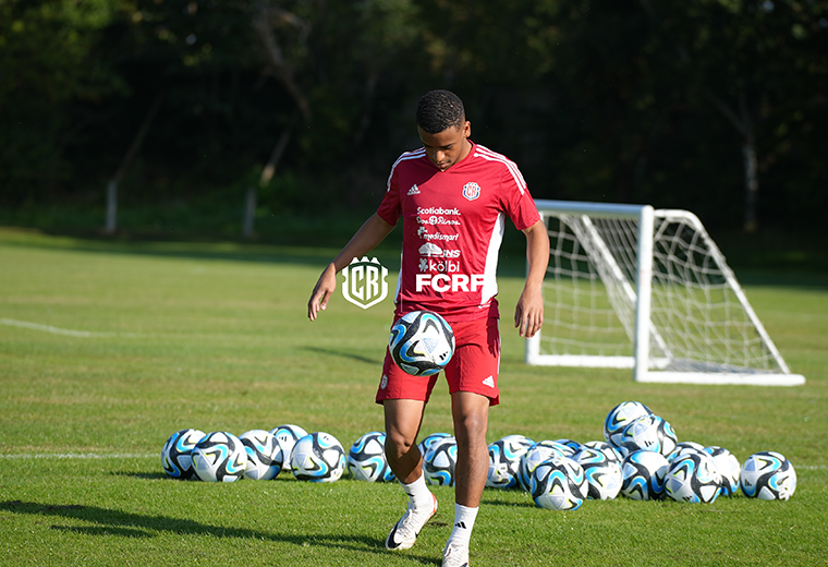 Entrenamiento de La Sele. Fedefútbol