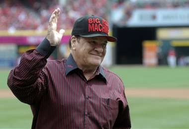 Pete Rose. AFP