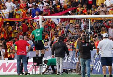 Marco del estadio Carlos Alvarado. Foto: Juan Manuel Quirós.