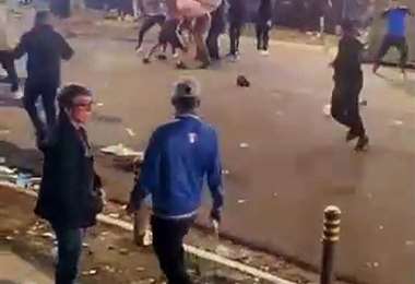 Violencia en las fiestas de Zapote