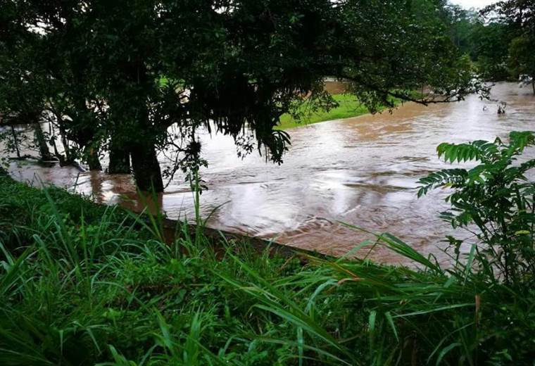 Inundaciones en Upala