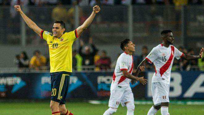 Todos contentos en Lima tras confirmarse el empate que clasificaba a Colombia y dejaba a Perú en el repechaje contra Nueva Zelanda.