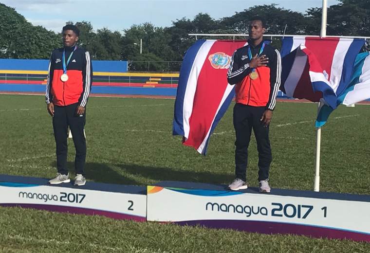 Costa Rica arrasa en los 400 metros planos de los Juegos Centroamericanos de Managua