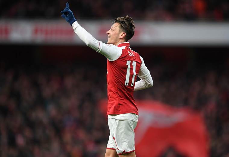 Mesut Ozil, jugador del Arsenal.|Arsenal