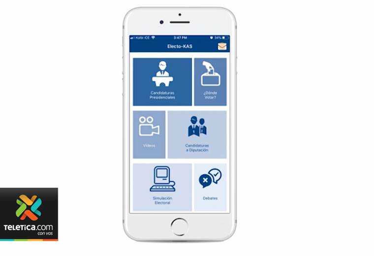 Aplicación busca simular las elecciones de presidente y diputados mediante dispositivos móviles