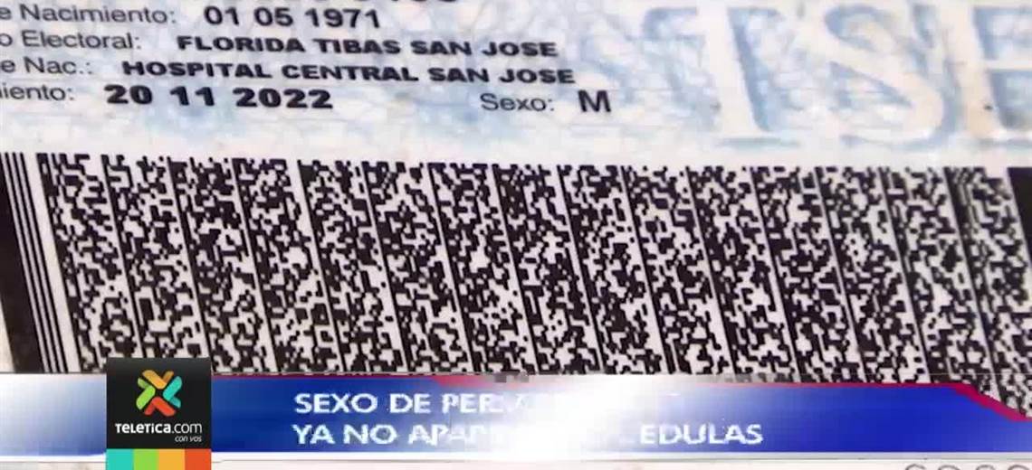 Nuevas Cédulas De Identidad En Costa Rica Ya No Tendrán El Sexo De La Persona Teletica 4368