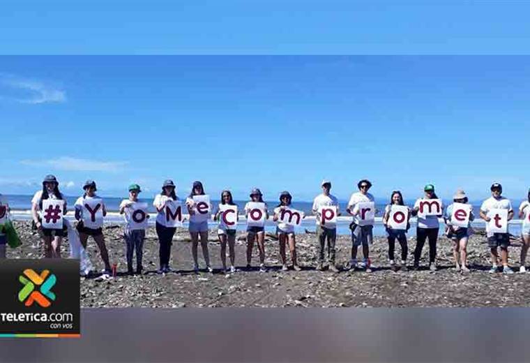 500 voluntarios se dieron a la tarea de limpiar 10 playas costarricenses
