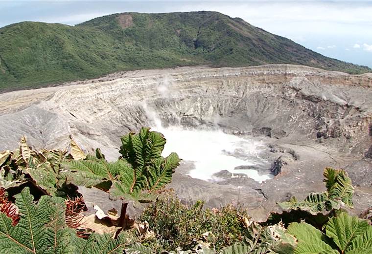 Emanación de gases obliga a regular ingreso a mirador de Volcán Poás