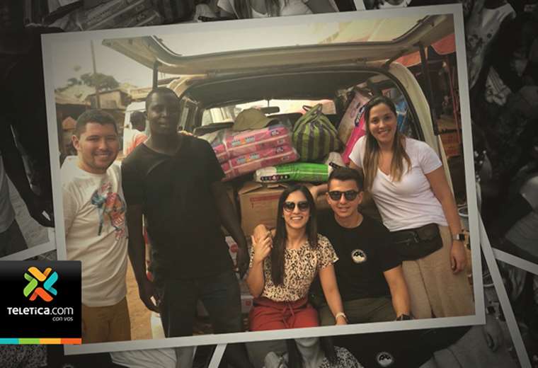 Cuatro jóvenes costarricenses viajarán hasta Guinea Bissau en África para llevar alegría a 125 niños
