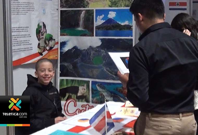 Niño costarricense de 11 años ganó premio en la Expo Ciencias de México