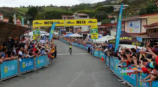 El ecuatorino Harold López gana la sétima etapa de la Vuelta a Costa Rica
